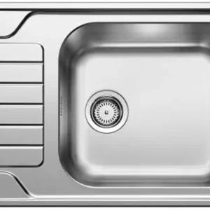 Zlewozmywak BLANCO DINAS XL 6 S Compact stal szczotkowana odwracalny Nowy