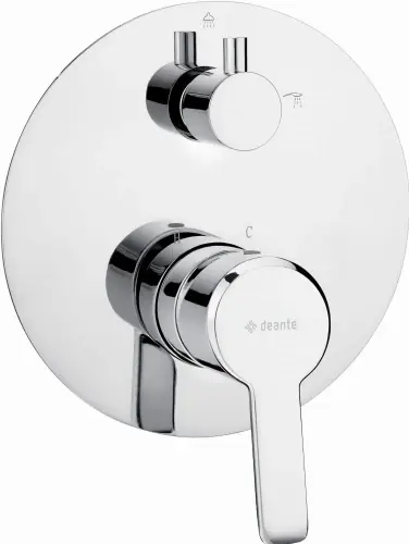 Deante Bateria prysznicowa Arnika chrom z przełącznikiem BQA_044P Tani