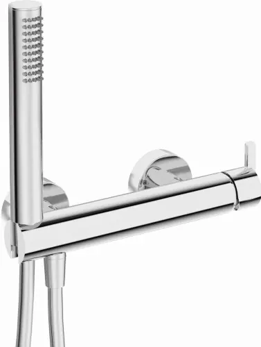 Wyjątkowa oferta Deante Bateria prysznicowa z zestawem prysznicowym Silia chrom BQS_041M