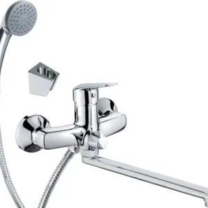 Deante Bateria umywalkowa ścienna Boro chrom BMO_057M Bezpieczna płatność