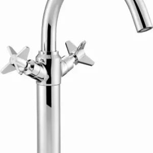 Nie przegap Deante Bateria umywalkowa wysoka Temisto chrom BQT_025D