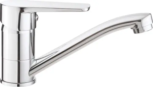 Deante Bateria umywalkowa z obrotową wylewką Tubo chrom BUT_026M Obniżka ceny
