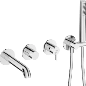 Deante Bateria wannowa podtynkowa Silia chrom BQS_018P Okazja