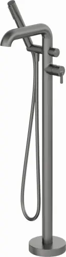 Wyprzedaż Deante Bateria wannowa Silia titanium BQS_D17M z zestawem prysznicowym