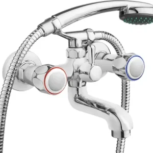 Deante Bateria wannowa z zestawem prysznicowym Teno chrom BON_011D Oferta czasowa