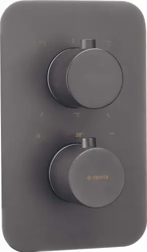 Deante Element zewnętrzny do BOXa termostatycznego Therm titanium BXY_DEBT Wyjątkowa oferta