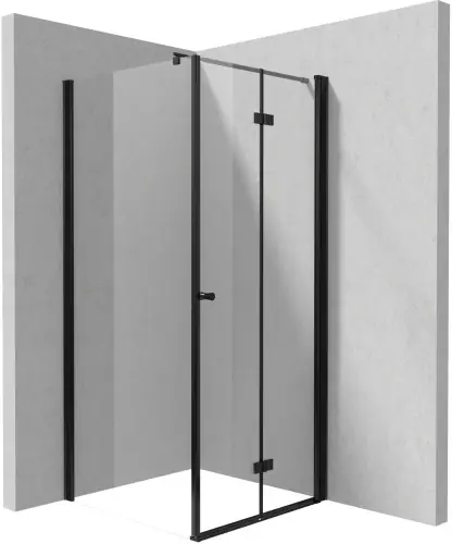 Kup online Deante Kabina 90x90 Kerria Plus czarna nero KKNNX09S09