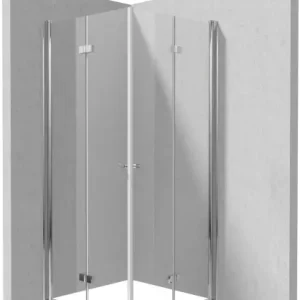 Oferta Deante Kabina prysznicowa kwadratowa 80x80 cm Kerria Plus chrom KKN0X08X08