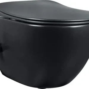 Bezpieczne zakupy Deante Miska WC z bidetem, bateria Peonia czarna nero CBP_NWPW