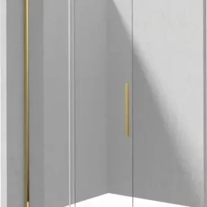 Nowość Deante Ścianka prysznicowa walk-in 140 cm - przesuwna Prizma KTJ_Z34R
