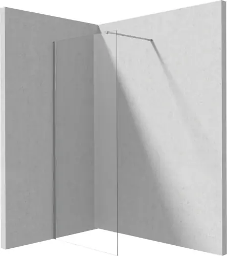 Deante Ścianka prysznicowa walk-in 70 cm Prizma stal szczotkowana KTJ_F37P Wyjątkowa oferta