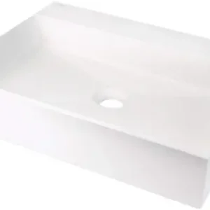 Deante Umywalka granitowa nablatowa 500x400 mm Correo alabaster CQR_AU5S Hit cenowy
