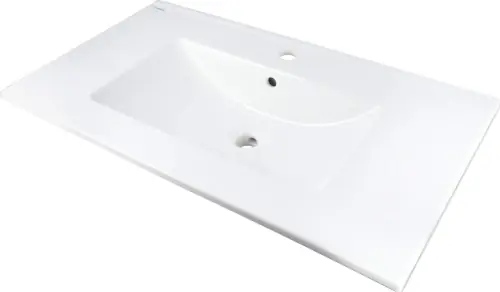 Nowość Deante Umywalka ceramiczna Tubo biały, wpuszczana, CTU_648M
