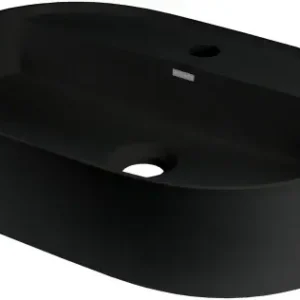 Deante Umywalka nablatowa owalna Silia czarna nero CQS_NU6B Kup teraz