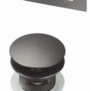 Deante Zestaw akcesoriów do wanny - korek i przelew titanium KYY_D10B Ograniczona ilość