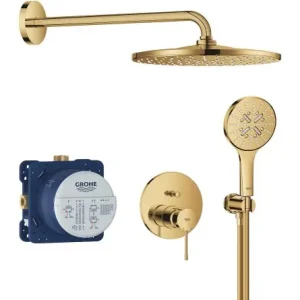 Nowy Grohe Podtynkowy zestaw prysznicowy z deszczownicą Rainshower Mono 310 25287GL0