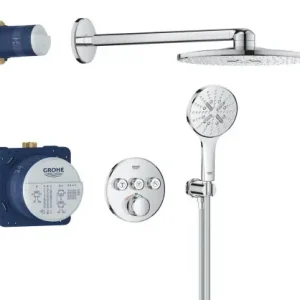 Grohe Podtynkowy zestaw prysznicowy z deszczownicą Rainshower SmartActive 310 34863000 Tani