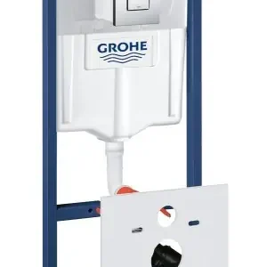 Grohe Rapid SL Zestaw 4w1 do WC ze stelażem 1.13m chrom 38775001 Do wyczerpania zapasów