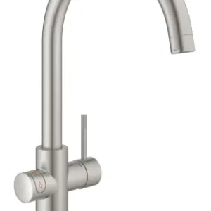 Grohe Red bateria kuchenna M z wrzącą wodą stal nierdzewna 30083DC1 Rabat