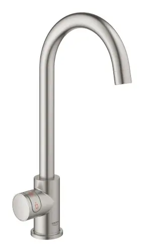 Cena promocyjna Grohe Red Mono zawór sztorcowy M wrząca woda brushed hard graphite 30085DC1
