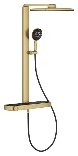 Grohe System prysznicowy z termostatem do montażu ściennego 100962GN00 Kup teraz