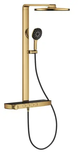 Grohe System prysznicowy z termostatem do montażu ściennego 100964GL00 Kup teraz