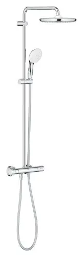 Grohe System prysznicowy z termostatem do montażu ściennego 26670001 Wyjątkowa oferta