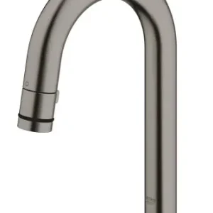 Popularny Grohe Universal Wylewka uniwersalna DN15 brushed hard graphite 20201AL0