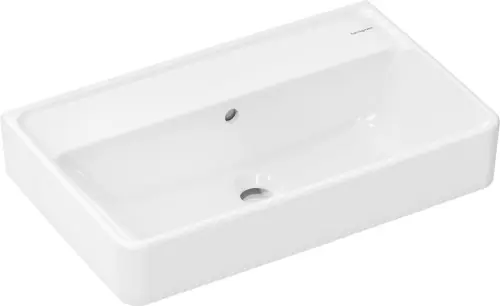 Hansgrohe Xanuia Q Umywalka wisząca Compact 600/370 bez otworu na baterię 61125450 Łatwy zwrot