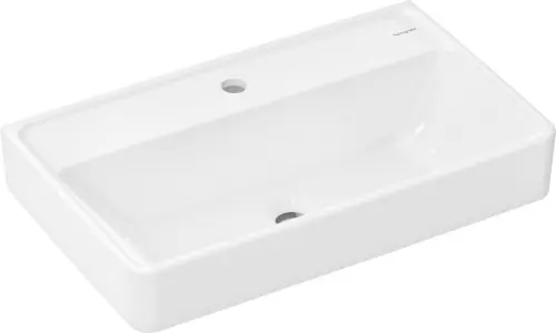 Tylko do końca tygodnia Hansgrohe Xanuia Q Umywalka wisząca Compact 650/390 z otworem na baterię 60219450