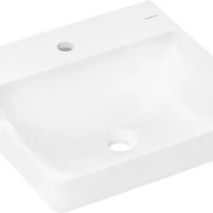 Najlepsza cena Hansgrohe Xelu Q Mała umywalka wisząca 500/480 z otworem na baterię 60316450