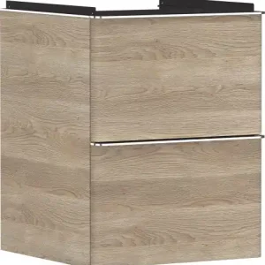 Hansgrohe Xelu Q Szafka pod małą umywalkę wiszącą z 2 szufladami 480/475 54021000 Darmowy zwrot