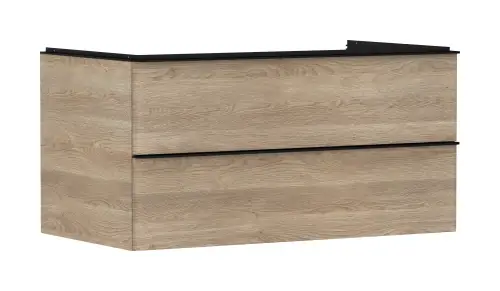 Wysoka jakość Hansgrohe Xelu Q Szafka pod umywalkę nablatową z 2 szufladami 980/550 54080670