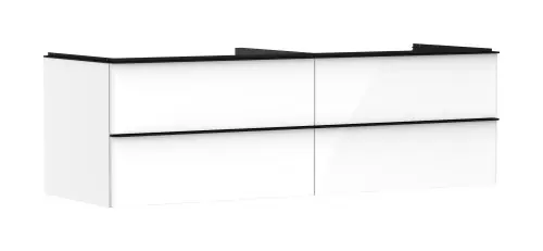 Ostatnia szansa Hansgrohe Xelu Q Szafka pod umywalkę nablatową z 4 szufladami 1560/550 54090670