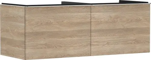Hansgrohe Xelu Q Szafka pod umywalkę wpuszczaną z 2 szufladami 1360/550 54068000 Super okazja
