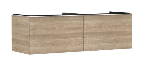 Cena promocyjna Hansgrohe Xelu Q Szafka pod umywalkę wpuszczaną z 2 szufladami 1560/550 54072700