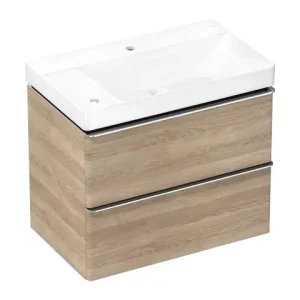 Wysoka jakość Hansgrohe Xelu Q Zestaw umywalka wisząca z szafką 2 szuflady 780/475 54379000