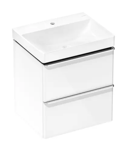 Wysoka jakość Hansgrohe Xelu Q Zestaw umywalka wisząca z szafką z 2 szufladami 580/475 54371000