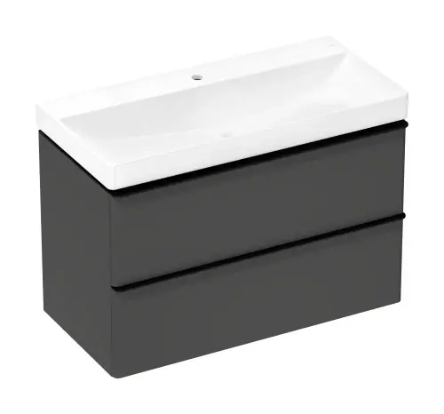 Hansgrohe Xelu Q Zestaw umywalka wisząca z szafką z 2 szufladami 980/475 54384670 Taniej