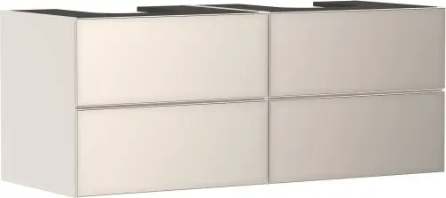 Hansgrohe Xevolos E Szafka pod 2 umywalki z 4 szufladami 1370/550 54197790 Dodaj do koszyka