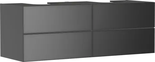 Hansgrohe Xevolos E Szafka pod 2 umywalki z 4 szufladami 1570/550 54201770 Do wyczerpania zapasów
