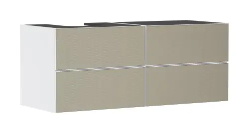 Hansgrohe Xevolos E Szafka pod umywalkę wpuszczaną z 4 szufladami 54236390 Zniżka