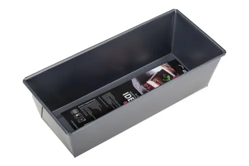 Cena promocyjna Blacha forma nieprzywieralna IDEAL 25x11x7cm keksówka