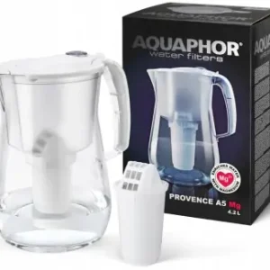 Oferta limitowana Duży Dzbanek filtrujący Aquaphor Provence 4.2 L z wkł. A5 Mg