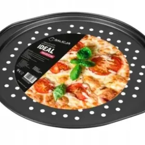 Ekspresowa dostawa Blacha forma do pieczenia pizzy na pizzę 33x36 cm z dziurkami