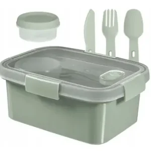 Wyprzedaż Lunch box pojemnik na żywność ze sztućcami Smart Eco 1,2L Curver