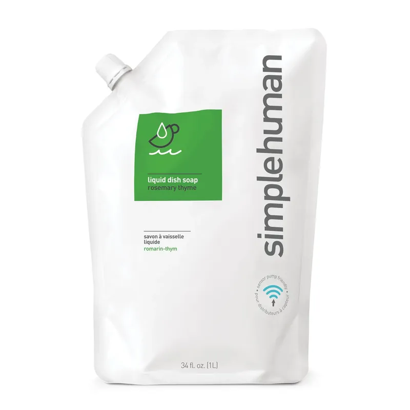 Tylko do końca tygodnia Simplehuman Płyn do naczyń Rosemary Thyme 1 l