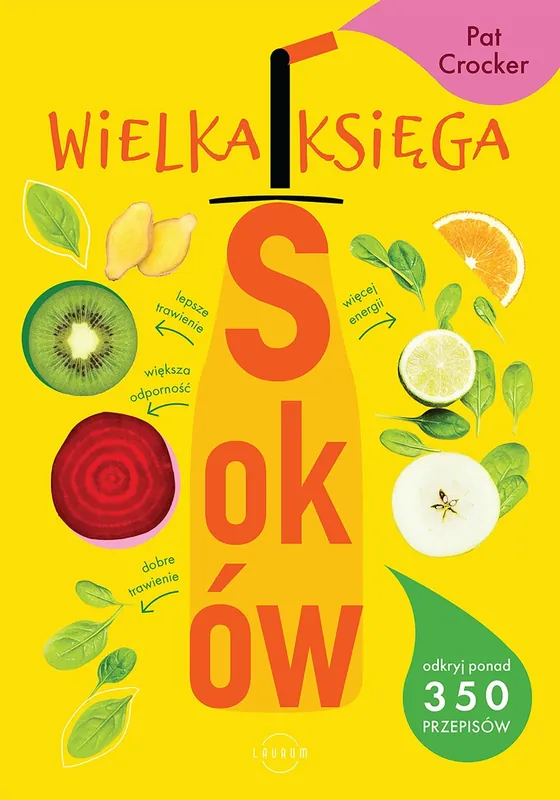 Łatwy zwrot Wielka księga soków Pat Crocker