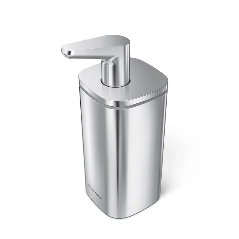 Niska cena Dozownik do mydła z pompką 295ml Stal Matowa Simplehuman