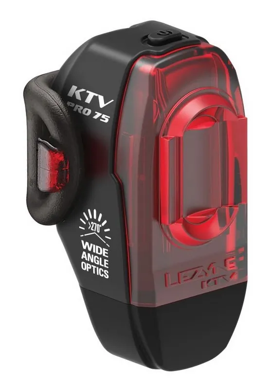 Niska cena Lampka tylna LEZYNE LED KTV PRO DRIVE REAR 75 lumenów, usb czarna (NEW)